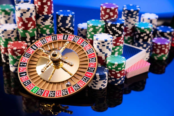 Live dealer blackjack table with multi-camera view