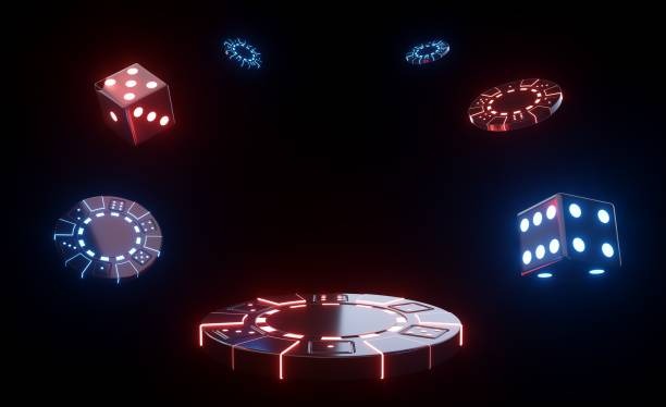 Baccarat table interface showing player and banker hands